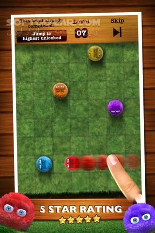 دانلود Fling! 1.1.4.2 for Android - دانلود بازی با گلوله های پشمالو!! برای اندروید - سافت گذر