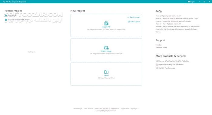دانلود Flip PDF Plus Corporate 7.10.15 - دانلود تبدیل پی‌دی‌اف به فلیپ‌بوک - سافت گذر