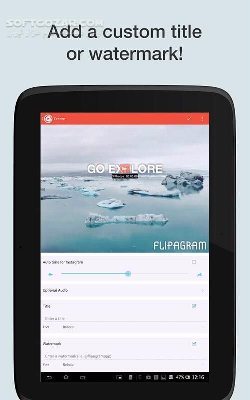 دانلود Flipagram 8.25.1 for Android +4.3 - دانلود ساخت کلیپ فلیپگرام برای اندروید - سافت گذر
