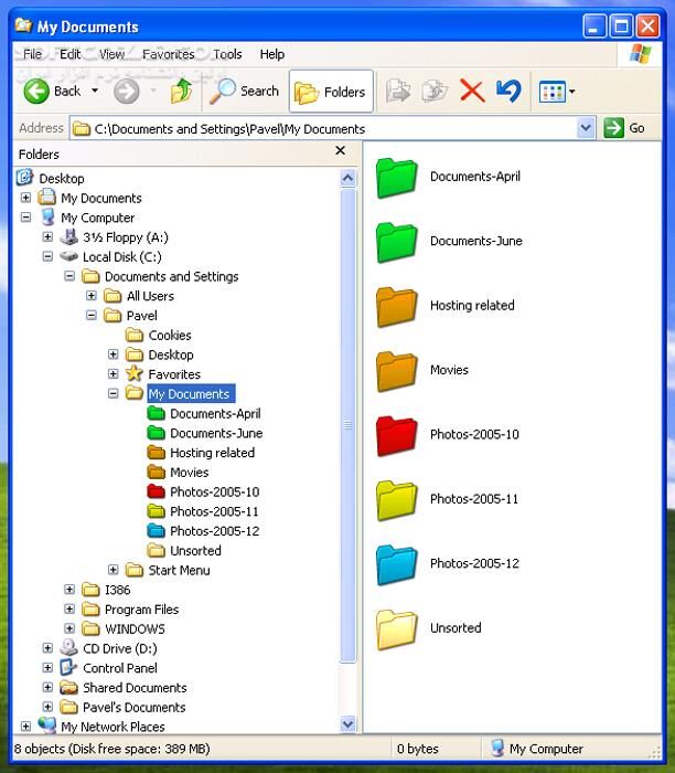 دانلود FolderHighlight 3.0.35 - دانلود تغییر رنگ پوشه‌ها - سافت گذر