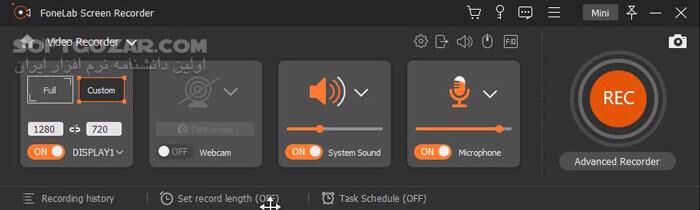 دانلود FoneLab Screen Recorder 1.5.58 (x64) - دانلود ضبط صفحه نمایش - سافت گذر