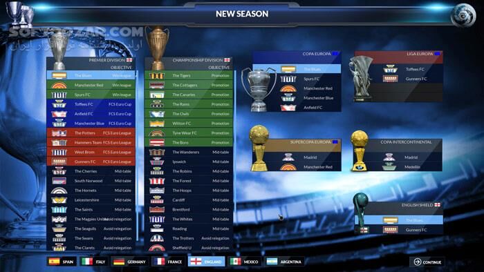 دانلود Football Club Simulator 18 - دانلود بازی مدیریت فوتبال - سافت گذر