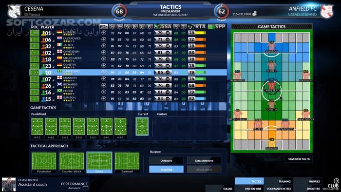 دانلود Football Club Simulator 20 - دانلود بازی مدیریت فوتبال - سافت گذر