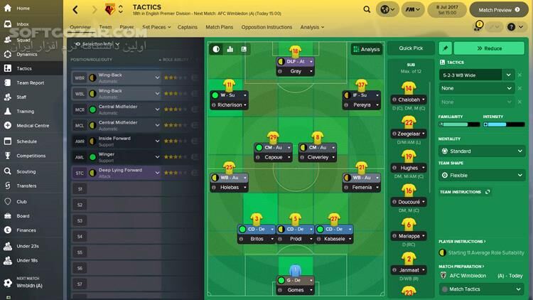 دانلود Football Manager 2018 - دانلود بازی فوتبال منیجر - سافت گذر