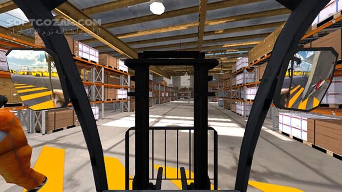 دانلود Forklifter 2014 - دانلود بازی شبیه‌ساز لیفتراک 2014 - سافت گذر