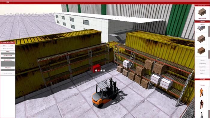 دانلود Forklifter 2014 - دانلود بازی شبیه‌ساز لیفتراک 2014 - سافت گذر