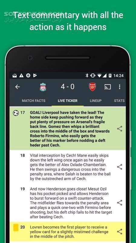 دانلود FotMob 220.15405.20251222 For Android +5.0 - دانلود نتایج فوتبال اندروید برای اندروید - سافت گذر
