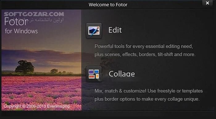 دانلود Fotor 5.0.0 - دانلود ویرایش تصاویر - سافت گذر