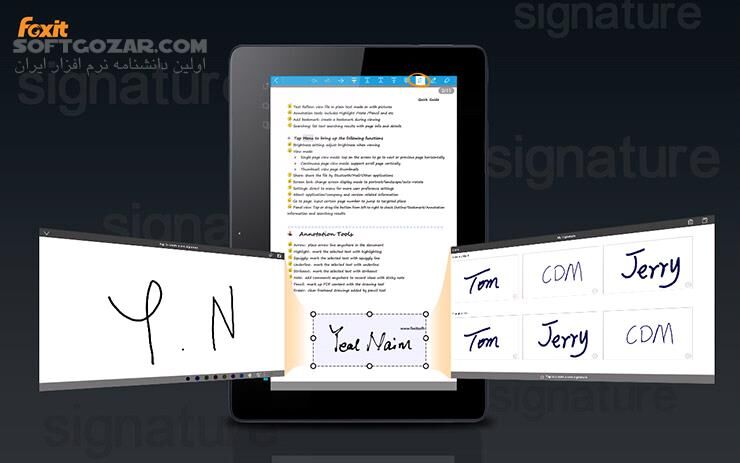 دانلود Foxit PDF Editor 2025.8.0.0814.0631 for Android +4.4 - دانلود نمایش پی دی اف فاکسیت برای اندروید - سافت گذر