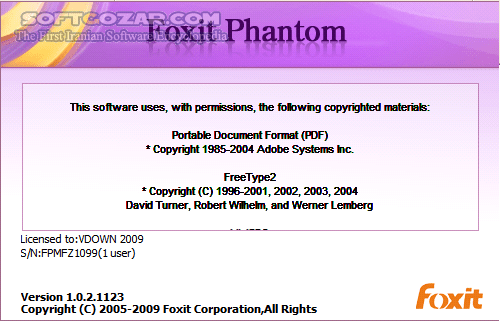 دانلود Foxit PDF Editor Pro ( PhantomPDF ) 2025.3.0.35737 / 14.0.2.33402 - دانلود ویرایش پی دی اف - سافت گذر