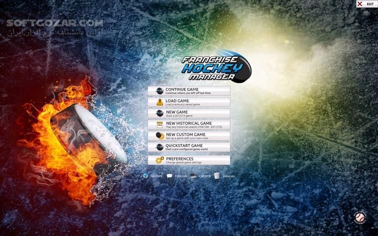 دانلود Franchise Hockey Manager 2014 - دانلود بازی مدیریت هاکی 2014 - سافت گذر