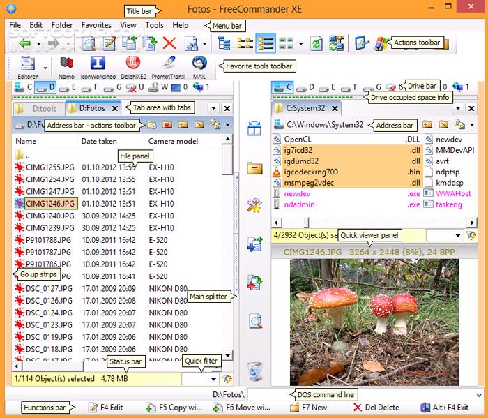 دانلود FreeCommander XE 2026 Build 940 - دانلود مدیریت فایل - سافت گذر