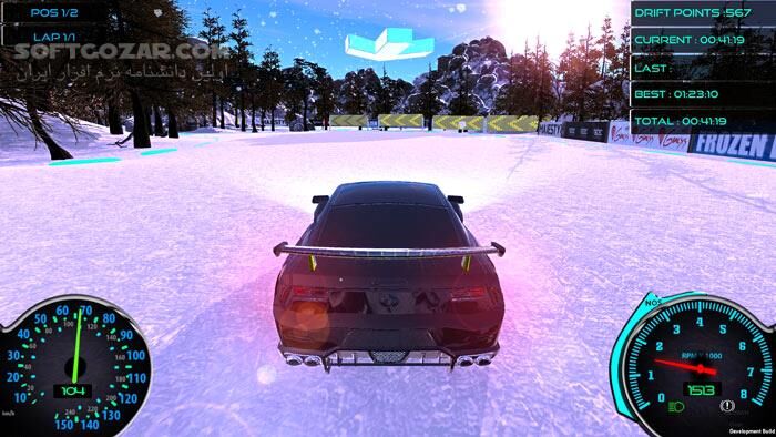دانلود Frozen Drift Race - دانلود بازی ماشین مسابقه ای - سافت گذر