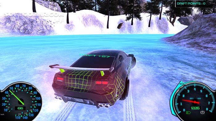 دانلود Frozen Drift Race - دانلود بازی ماشین مسابقه ای - سافت گذر