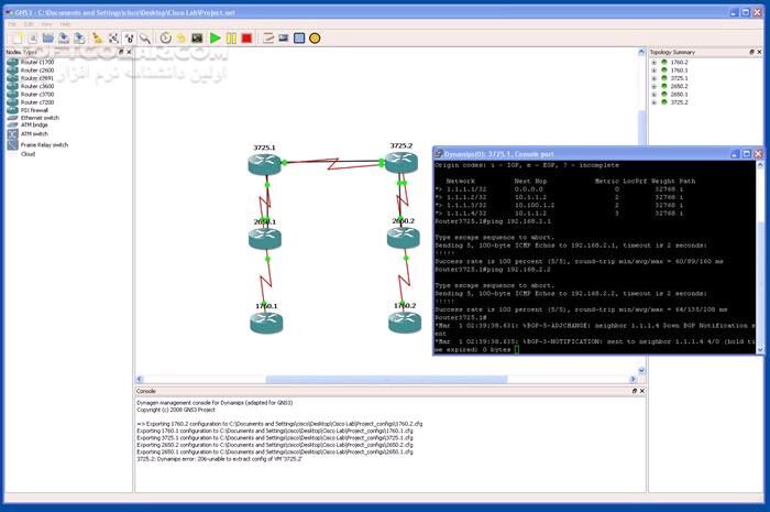 دانلود GNS3 3.0.5 Final / Wireshark 4.6.3 / macOS - دانلود شبیه سازی شبکه های کامپیوتری جی ان اس3 - سافت گذر