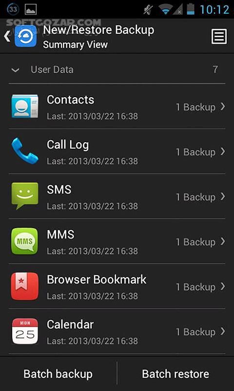 دانلود GO Backup Pro Premium 3.51 for Android - دانلود پشتیبان گیری قدرتمند از اطلاعات برای اندروید - سافت گذر