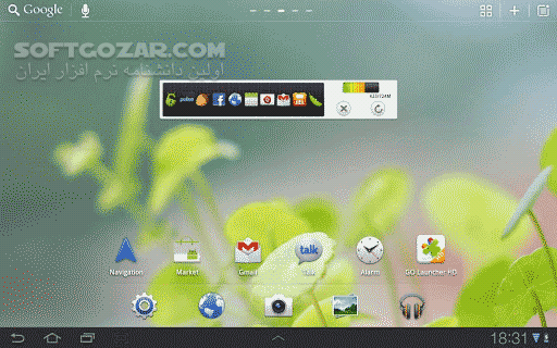 دانلود GO Launcher HD 1.19 for Android +2.2 - دانلود لانچر معروف و قدرتمند برای تبلت ها برای اندروید - سافت گذر