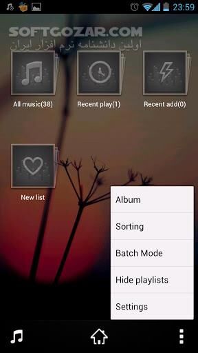 دانلود GO Media Manager 1.36 for Android +2.1 - دانلود پلاگین نمایش تصویر، فیلم، موزیک در لانچر GO برای اندروید - سافت گذر