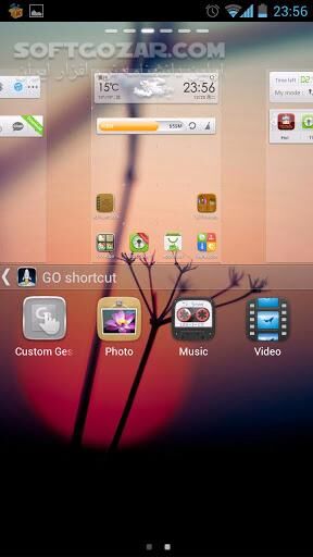 دانلود GO Media Manager 1.36 for Android +2.1 - دانلود پلاگین نمایش تصویر، فیلم، موزیک در لانچر GO برای اندروید - سافت گذر