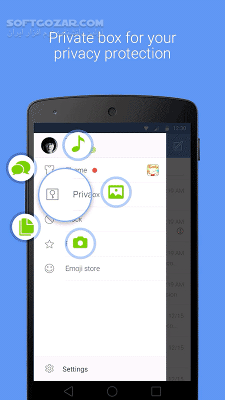 دانلود GO SMS Pro Premium 8.03 / Pro 7.88 for Android +1.6 - دانلود مدیریت اس ام اس برای اندروید - سافت گذر