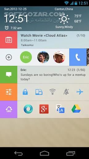 دانلود GO TouchHelper 1.5 for Android - دانلود نرم افزار جدید تیم GO برای دسترسی آسان به برنامه ها و میانبرها برای اندروید - سافت گذر