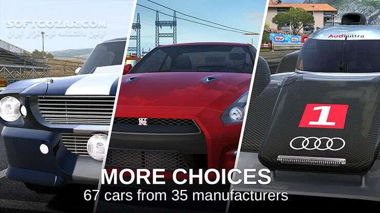 دانلود GT Racing 2 The Real Car Experience 1.5.6g for Android +2.3 - دانلود بازی رانندگی برای اندروید - سافت گذر