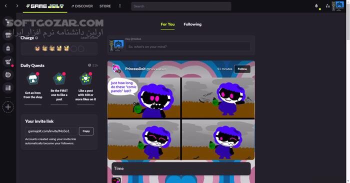 دانلود Game Jolt 1.39.4 - دانلود بازی‌های مستقل - سافت گذر