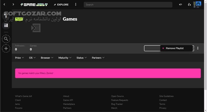 دانلود Game Jolt 1.39.4 - دانلود بازی‌های مستقل - سافت گذر