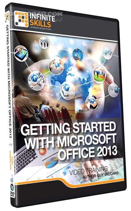 دانلود InfiniteSkills – Getting Started With Microsoft Office 2013 Training Video - دانلود فیلم آموزش مجموعه نرم افزارهای مایکروسافت آفیس 2013 - سافت گذر