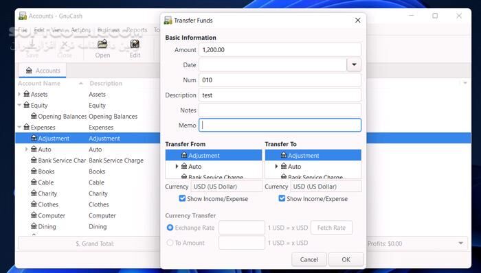 دانلود GnuCash 5.14 - دانلود حسابداری - سافت گذر