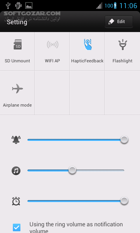 دانلود GO Switch Widget 1.81 for Android +2.2 - دانلود افزونه سوئیچ برای GO Launcher برای اندروید - سافت گذر