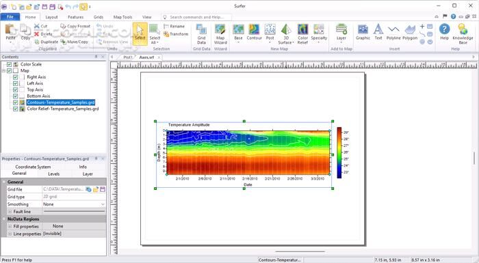 دانلود Golden Software Surfer30.1.218 - دانلود سورفر - سافت گذر
