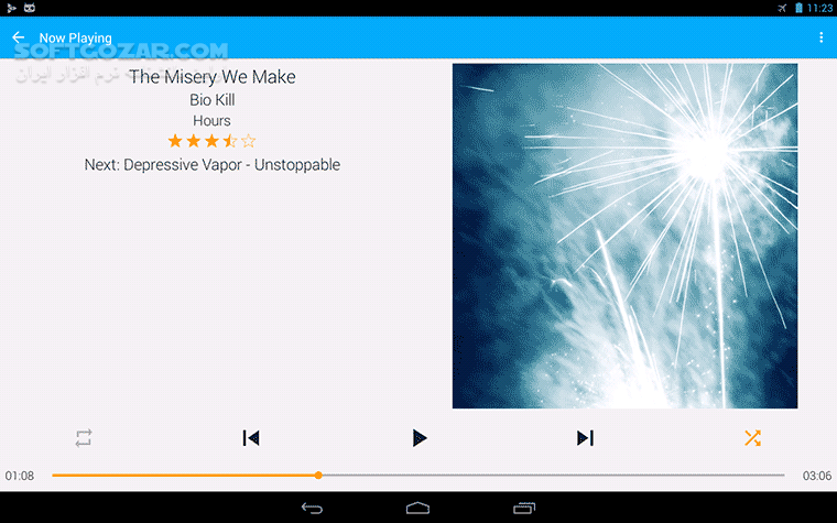 دانلود GoneMAD Music Player 3.4.4  for Android +5.0 - دانلود موزیک پلیر حرفه ای برای اندروید - سافت گذر