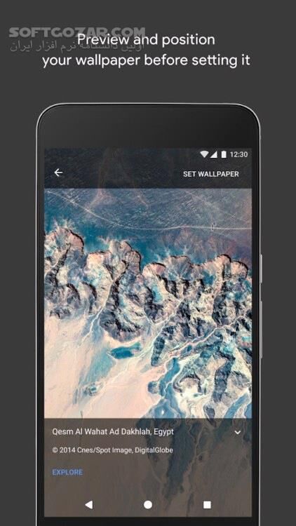 دانلود Google Wallpapers 1.3.169416333 for Android +4.1 - دانلود گوگل والپیپر برای اندروید - سافت گذر
