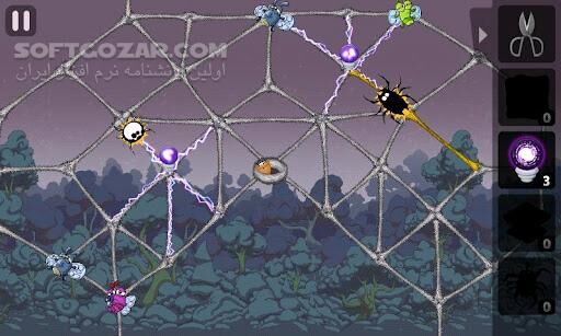 دانلود Greedy Spiders 1 v2.4 / 2 v1.4.3 for Android +2.3 - دانلود بازی عنکبوت گرسنه 1 و 2 برای اندروید - سافت گذر