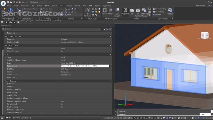 دانلود GstarCAD 2026.1 Professional - دانلود طراحی صنعتی - سافت گذر