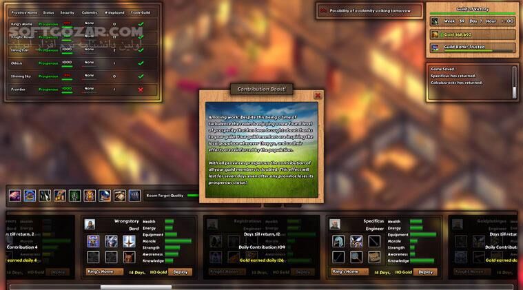 دانلود Guild Commander - دانلود بازی شبیه‌ساز مدیریت منابع - سافت گذر