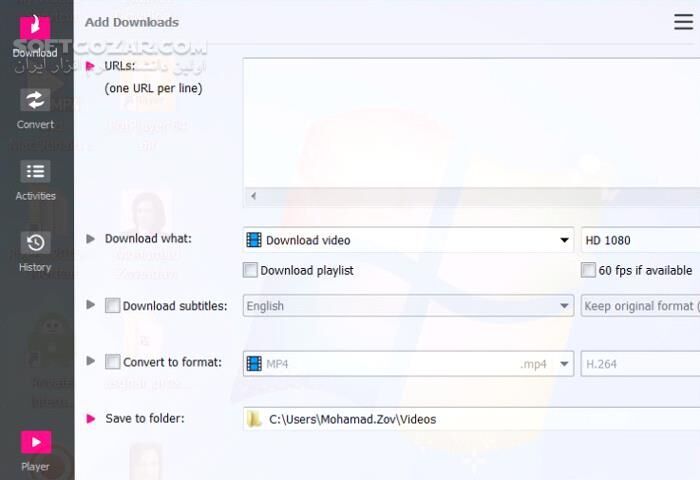 دانلود HD Downloader 6.6.7 - دانلود برنامه دانلود ویدئوهای آنلاین - سافت گذر