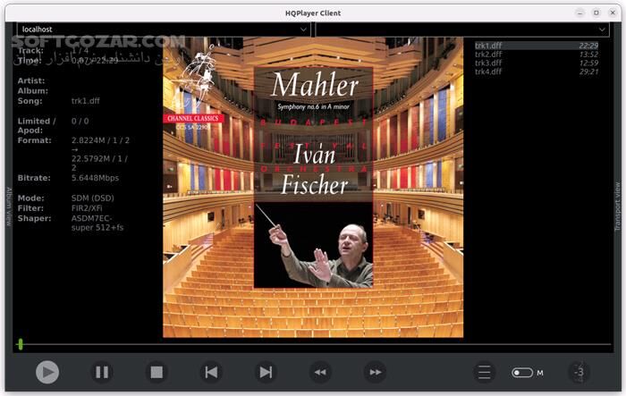 دانلود HQPlayer Desktop 5.4.2 - دانلود پلیر صوتی - سافت گذر