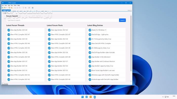دانلود HTML Compiler 2026.1 - دانلود تبدیل صفحات وب به فایل‌های اجرایی - سافت گذر