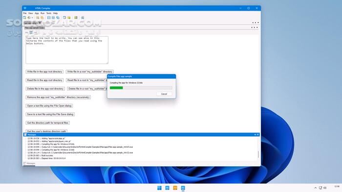 دانلود HTML Compiler 2026.1 - دانلود تبدیل صفحات وب به فایل‌های اجرایی - سافت گذر