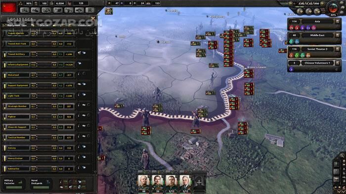 دانلود Hearts of Iron IV: Graveyard of Empires v1.16.6 - دانلود بازی قلب های آهنین - سافت گذر
