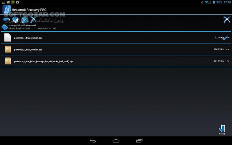 دانلود Hexamob Recovery PRO 5.1 for Anroid - دانلود بازیابی اطلاعات برای اندروید - سافت گذر