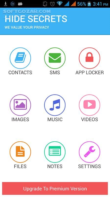 دانلود Hide Secrets Premium 4.1 for Android +2.3 - دانلود نرم افزار قدرتمند رمزگذاری برای اندروید - سافت گذر