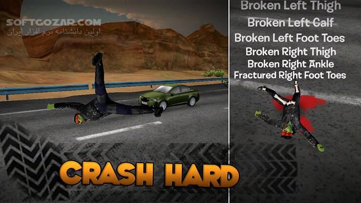 دانلود Highway Rider 2.2.2 for Android +2.3 - دانلود بازی موتورسواری در بزرگراه برای اندروید - سافت گذر