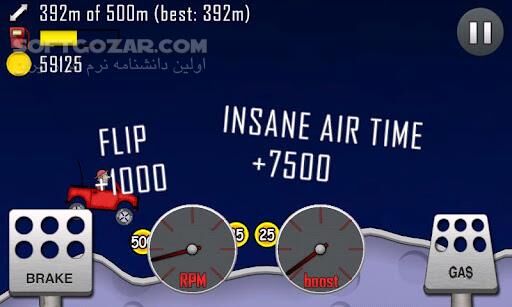 دانلود Hill Climb Racing 1 v1.50.0 / 2 1.47.3 for Android +4.2 - دانلود مسابقات رانندگی در صحرا 1 و 2 برای اندروید - سافت گذر