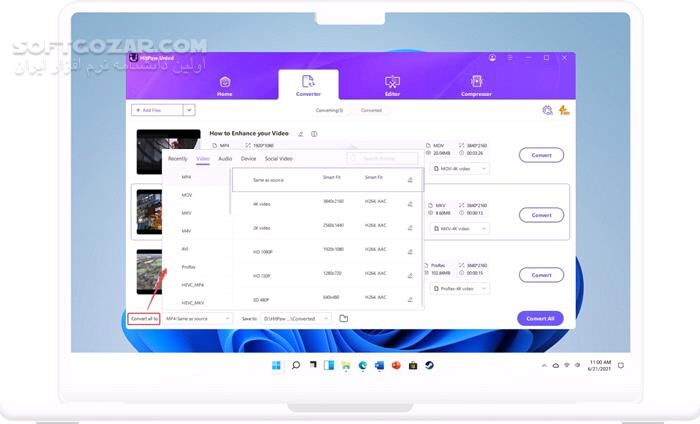 دانلود HitPaw Video Converter 4.6.4 (x64) - دانلود تبدیل و ویرایش ویدئو و صوت - سافت گذر
