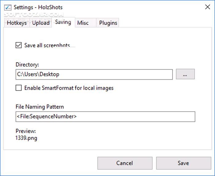 دانلود HolzShots 2.0.5 - دانلود اسکرینشات از محیط ویندوز - سافت گذر