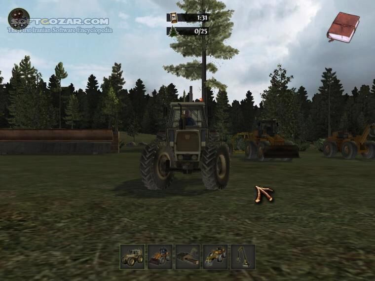 دانلود Holzfaller Simulator - دانلود بازی شبیه ساز عملیات روی درختان جنگل - سافت گذر