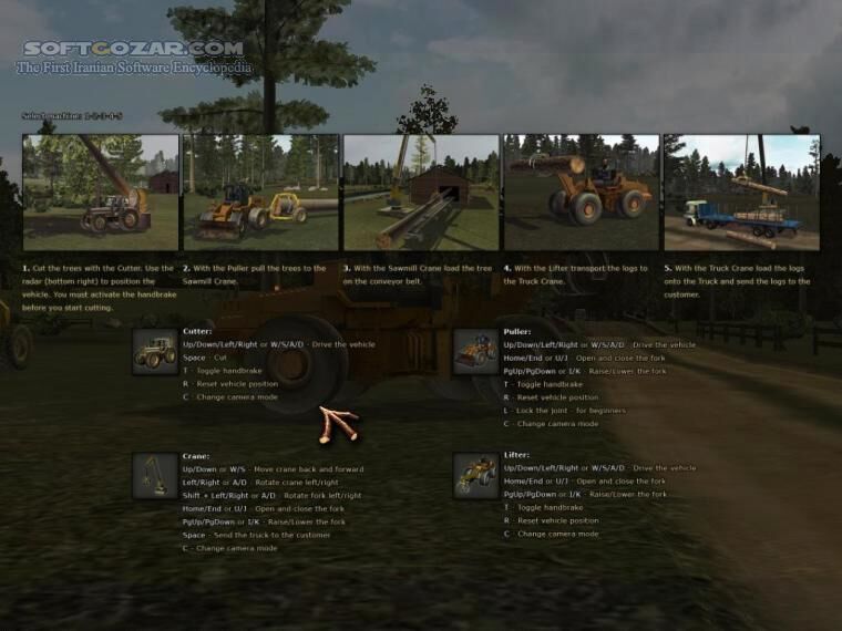 دانلود Holzfaller Simulator - دانلود بازی شبیه ساز عملیات روی درختان جنگل - سافت گذر